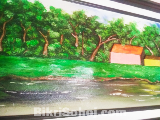 Embush art painting